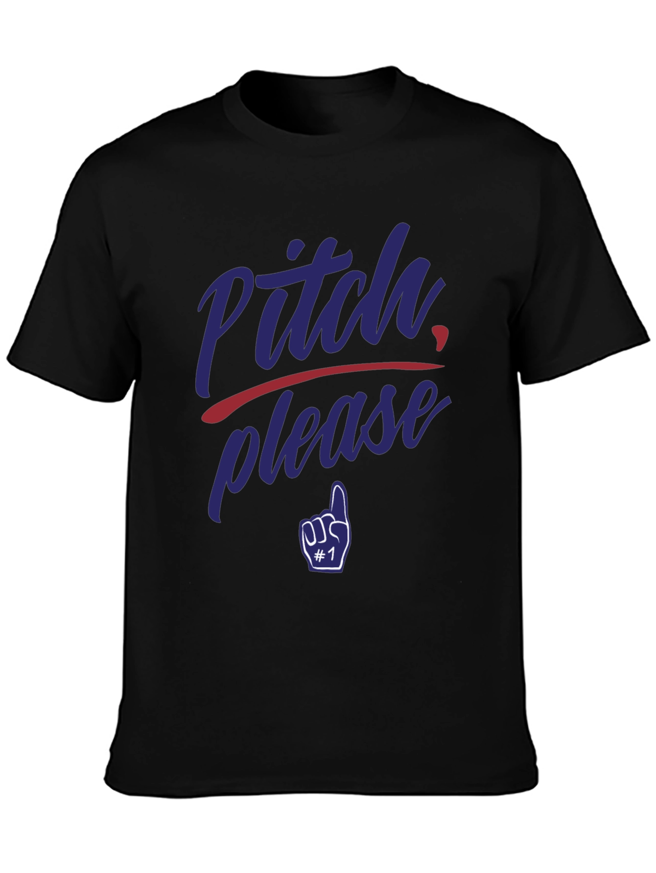 Pitch Please T-Shirt - Baseball Fan Apparel