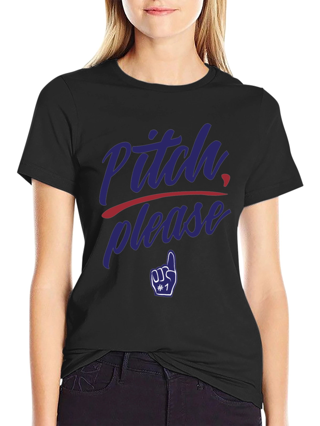 Pitch Please T-Shirt - Baseball Fan Apparel