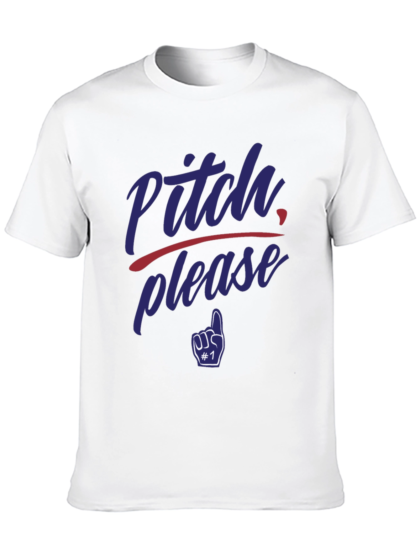 Pitch Please T-Shirt - Baseball Fan Apparel