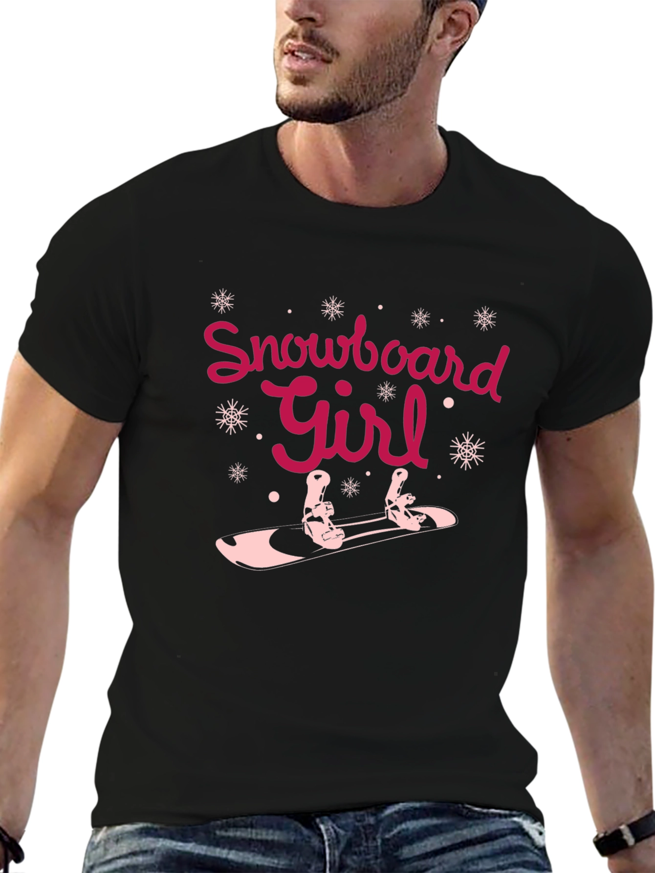 Snowboard Girl T-Shirt - Winter Sports Apparel