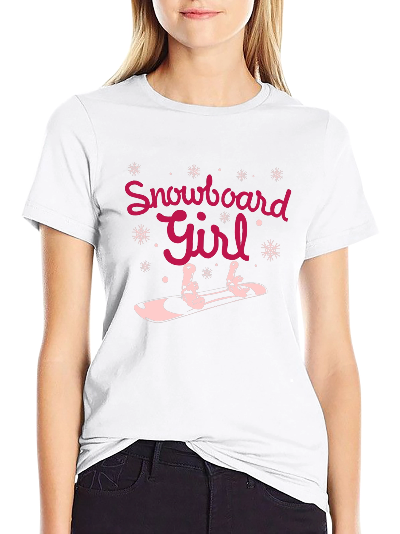 Snowboard Girl T-Shirt - Winter Sports Apparel