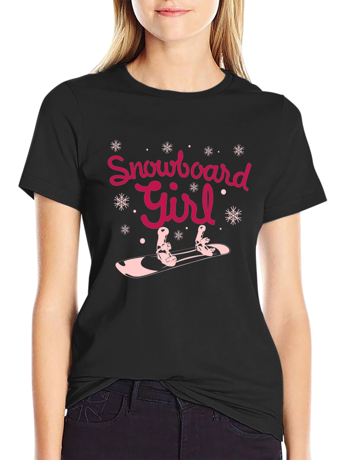 Snowboard Girl T-Shirt - Winter Sports Apparel