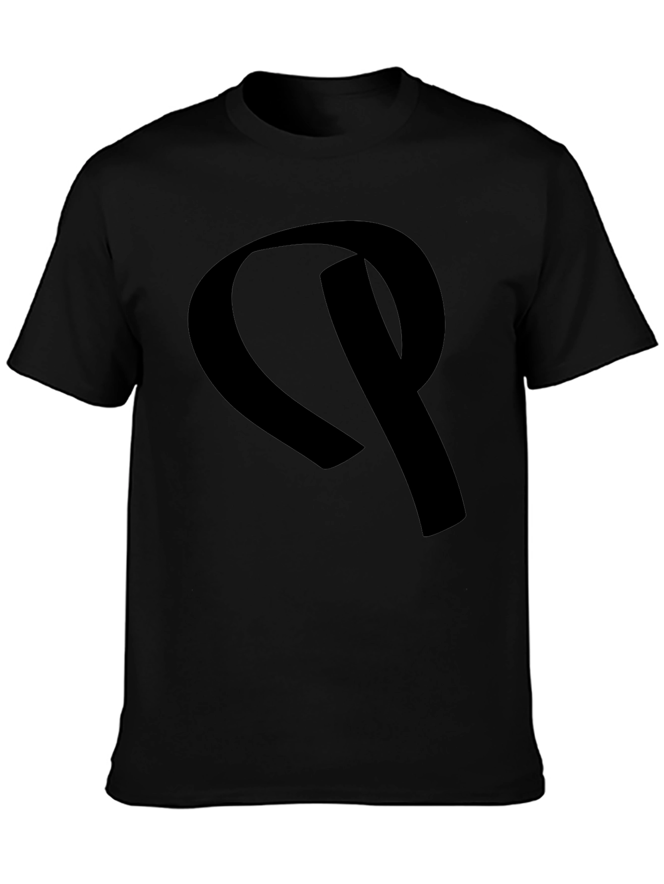 Bold Logo Black T-Shirt - Casual & Stylish