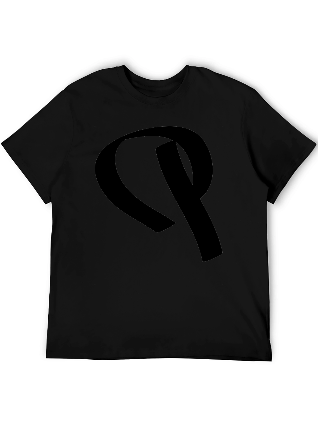 Bold Logo Black T-Shirt - Casual & Stylish