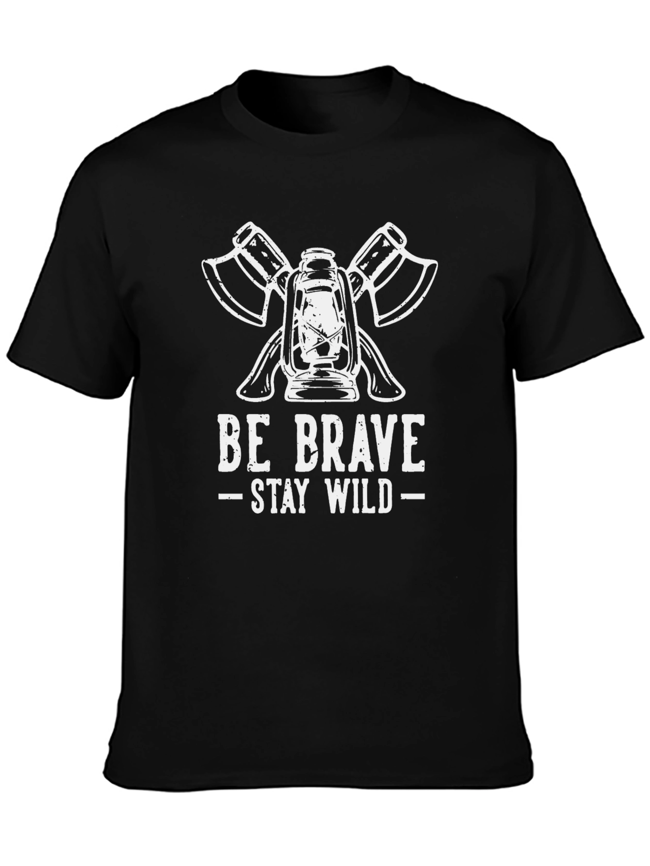 Be Brave Stay Wild Graphic T-Shirt