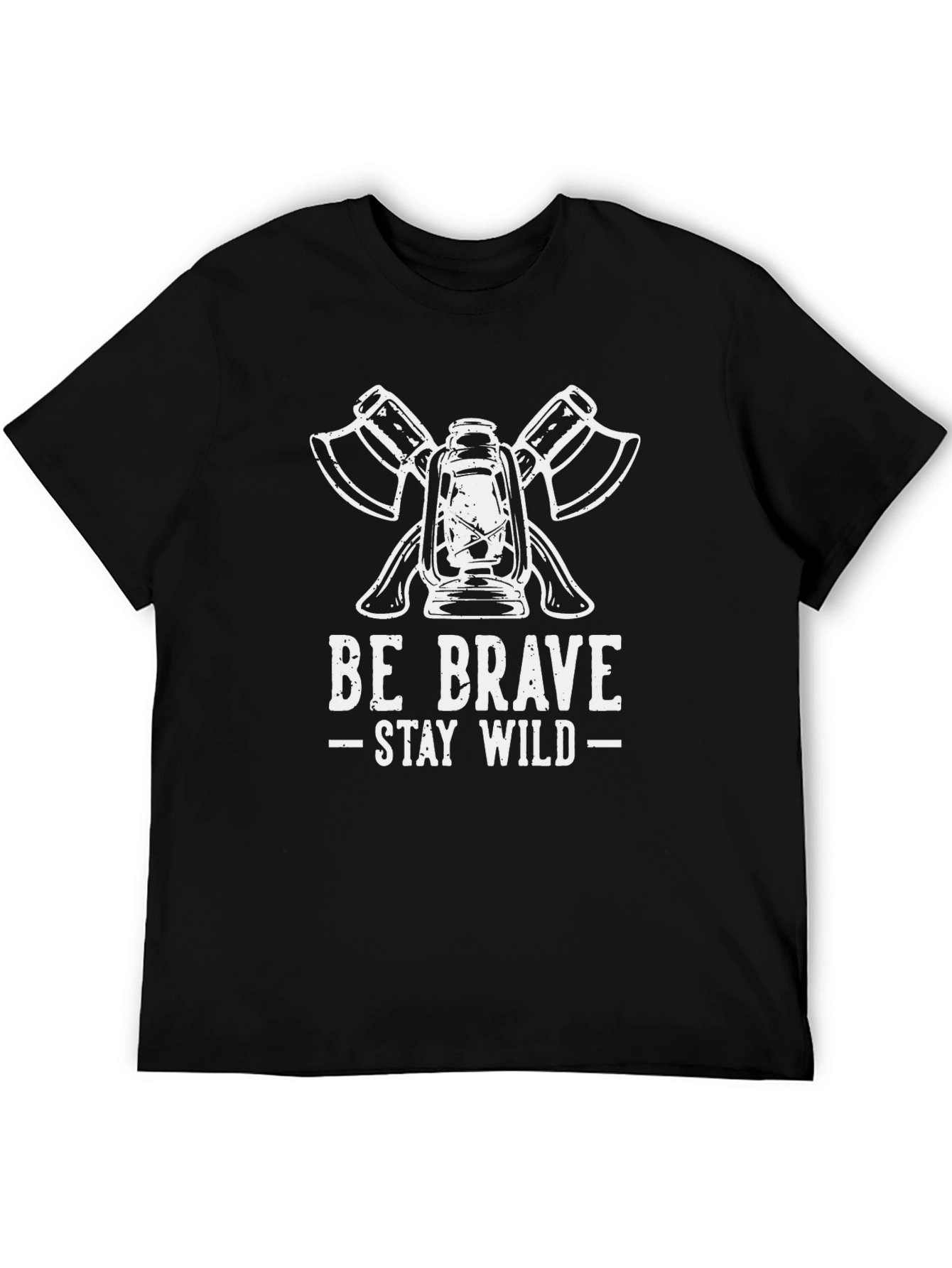 Be Brave Stay Wild Graphic T-Shirt