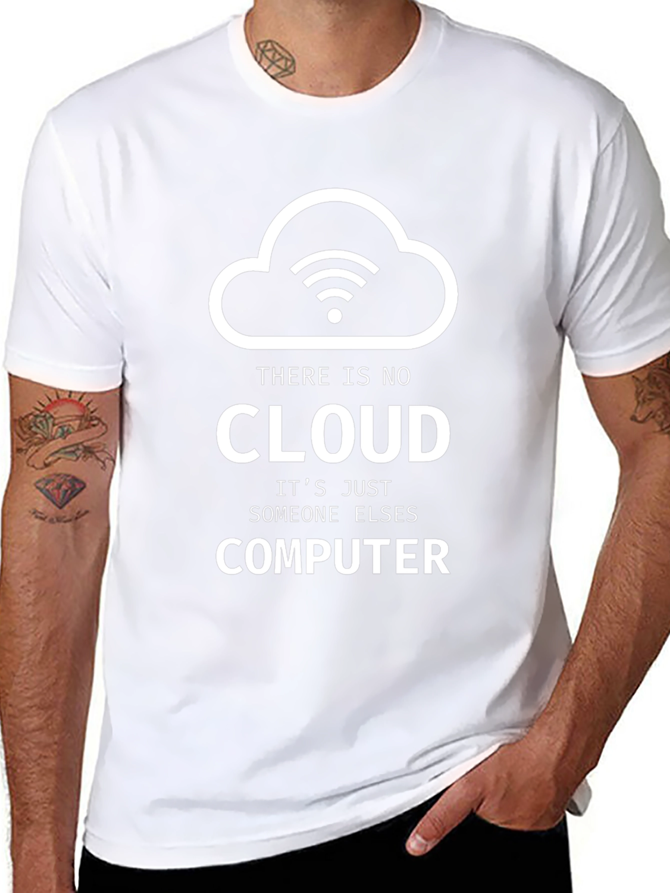 Funny IT Cloud Computer Humor T-Shirt