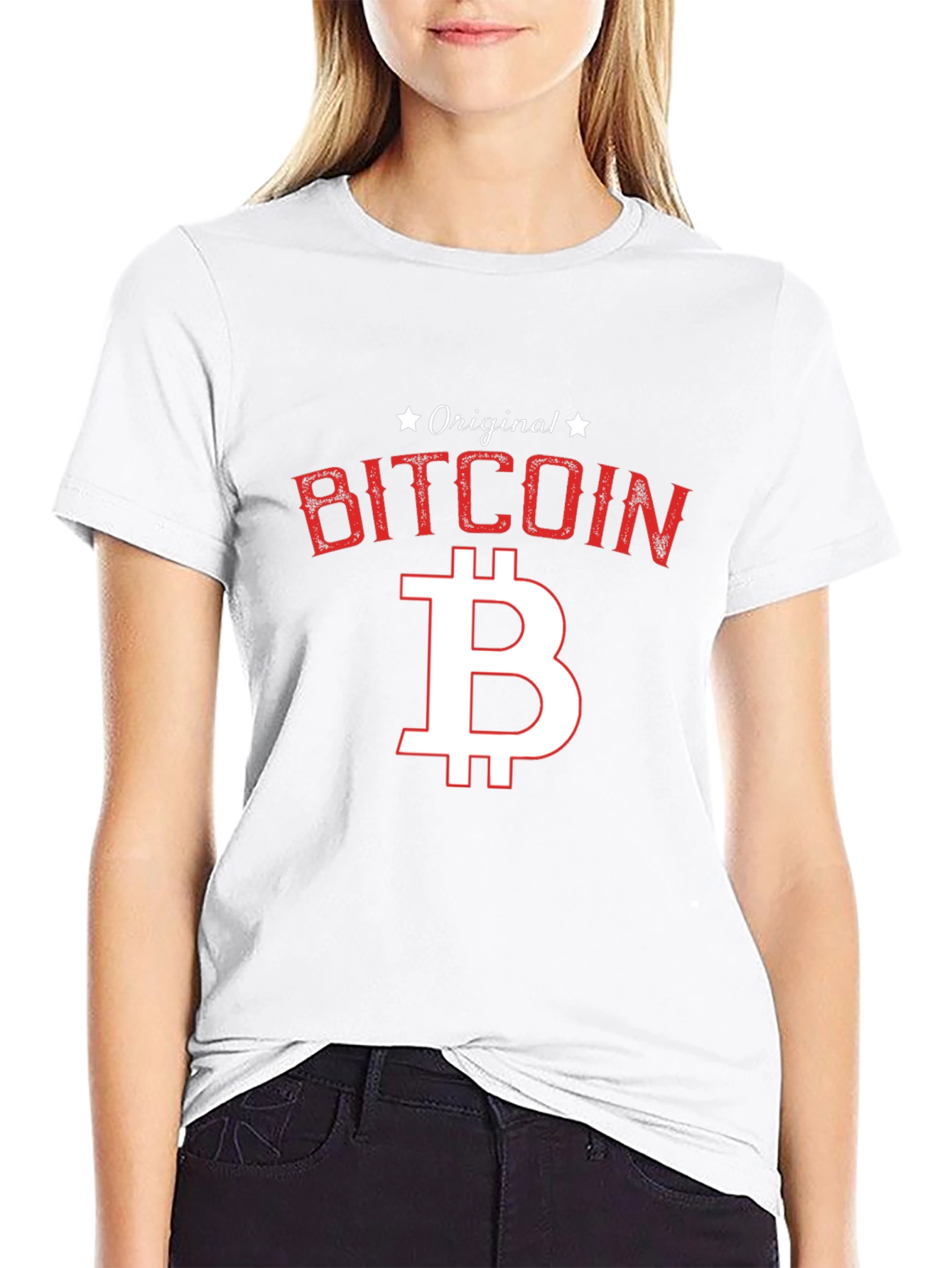 Original Bitcoin Graphic Tee - Black