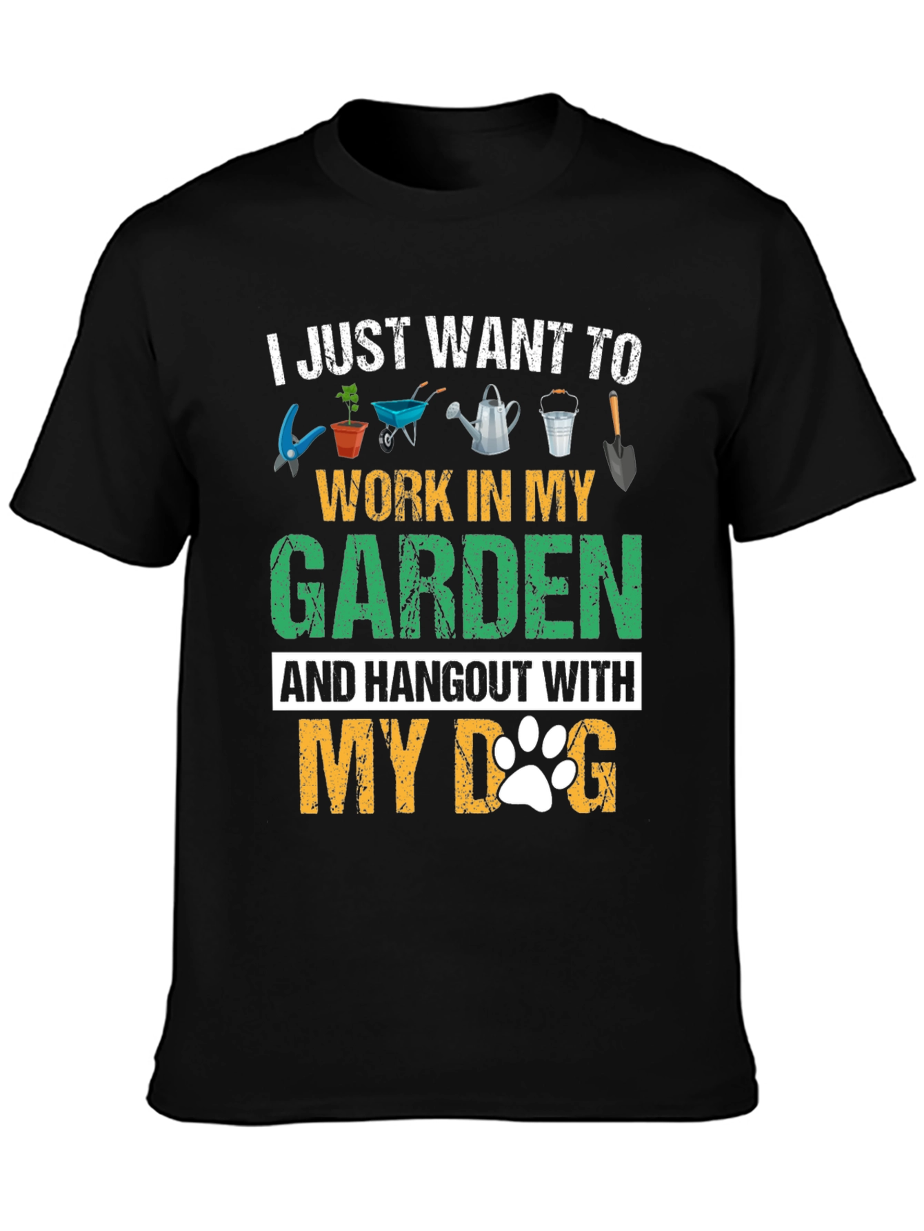 Gardening & Dog Lover T-Shirt
