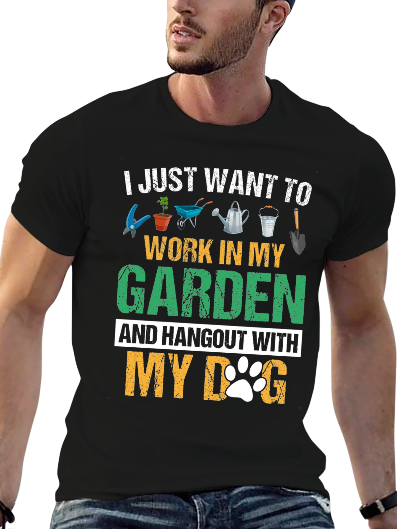Gardening & Dog Lover T-Shirt