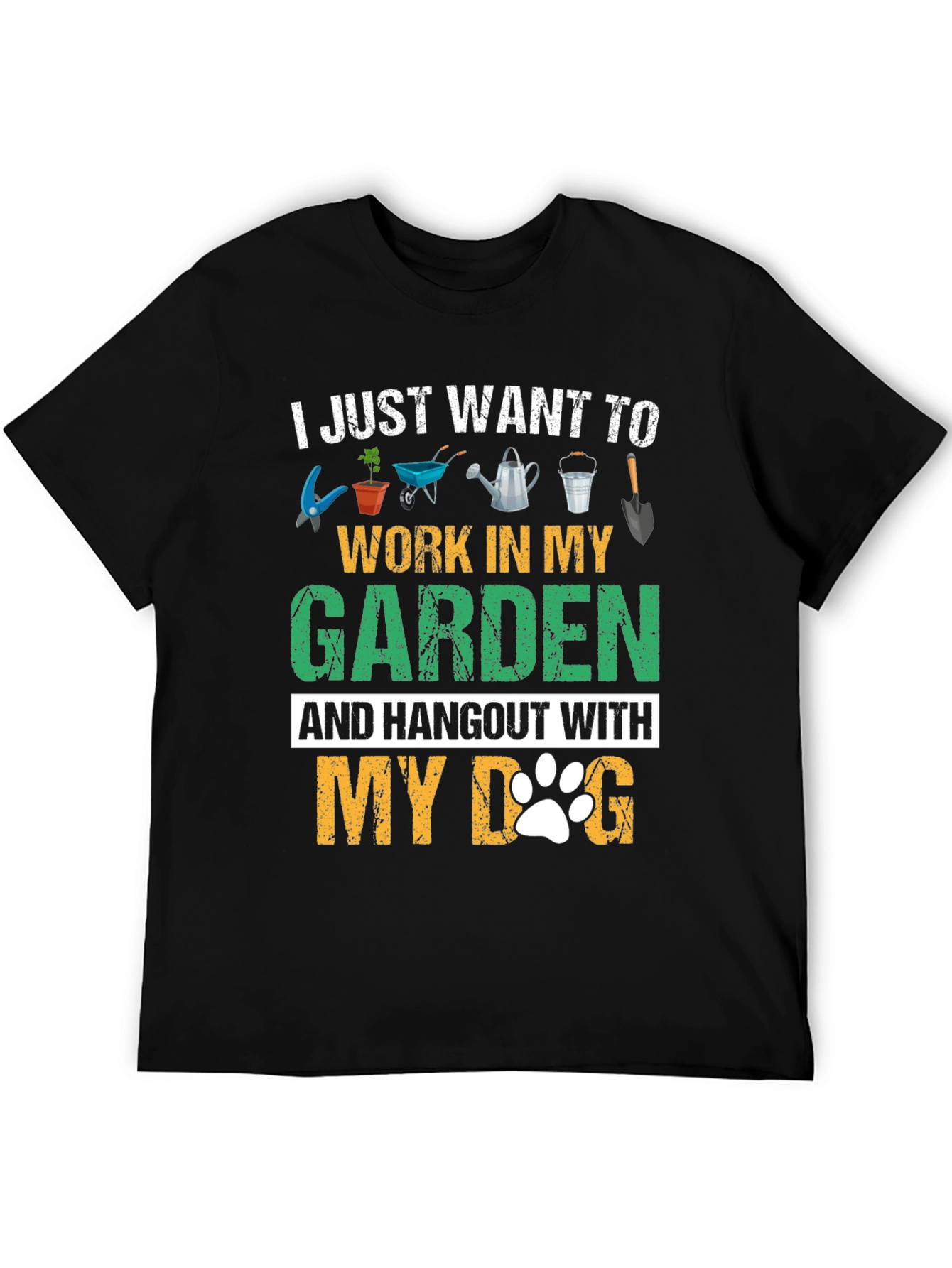 Gardening & Dog Lover T-Shirt