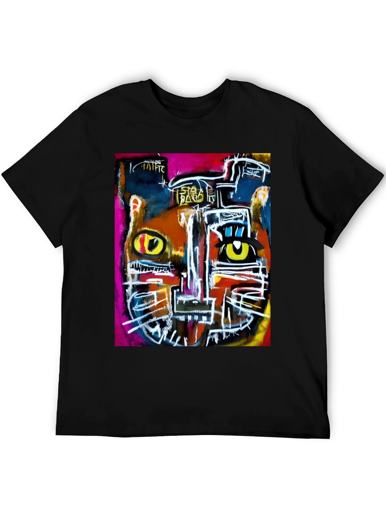 Abstract Art Graphic Tee - Modern Streetwear