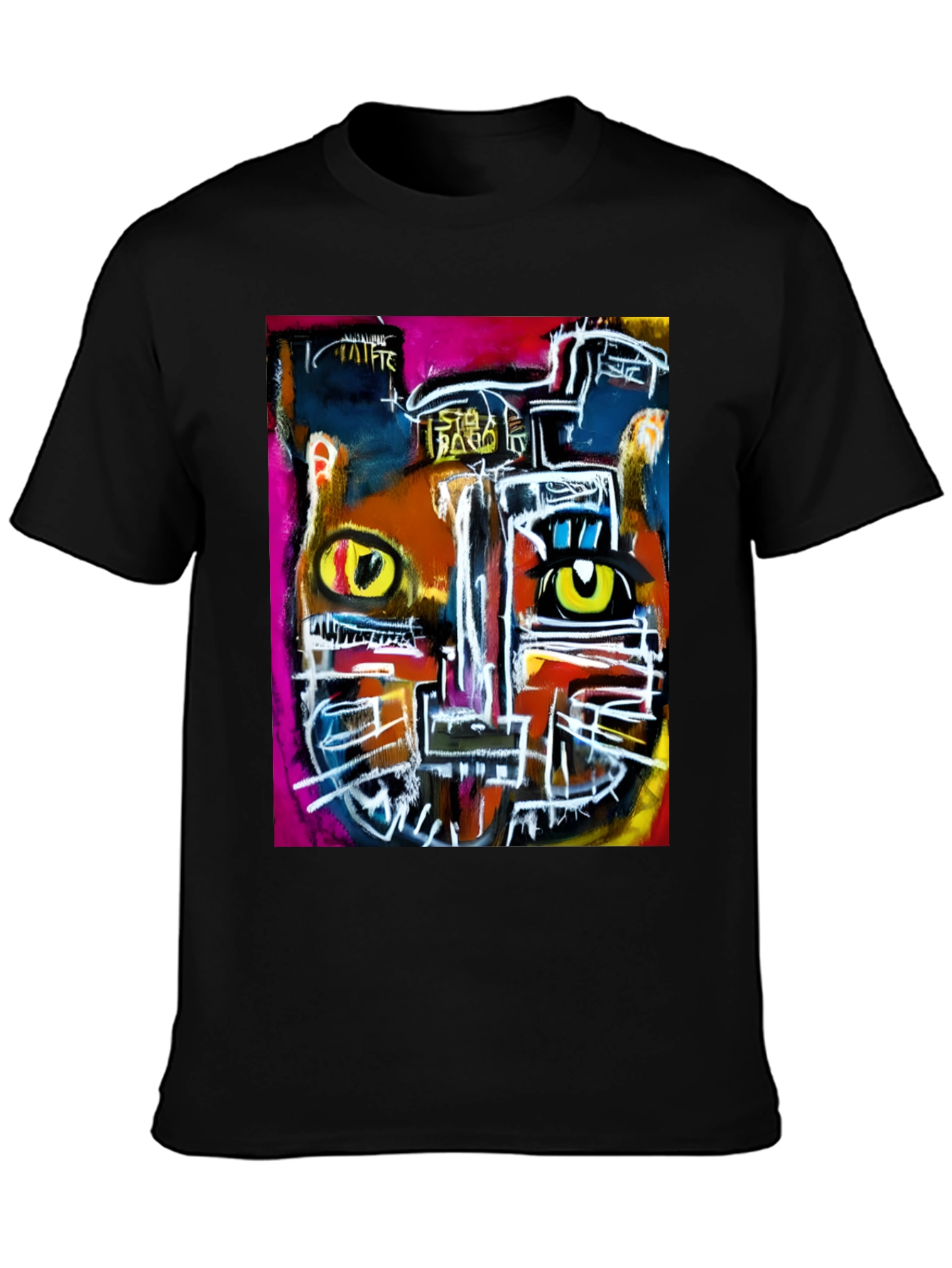 Abstract Art Graphic Tee - Modern Streetwear