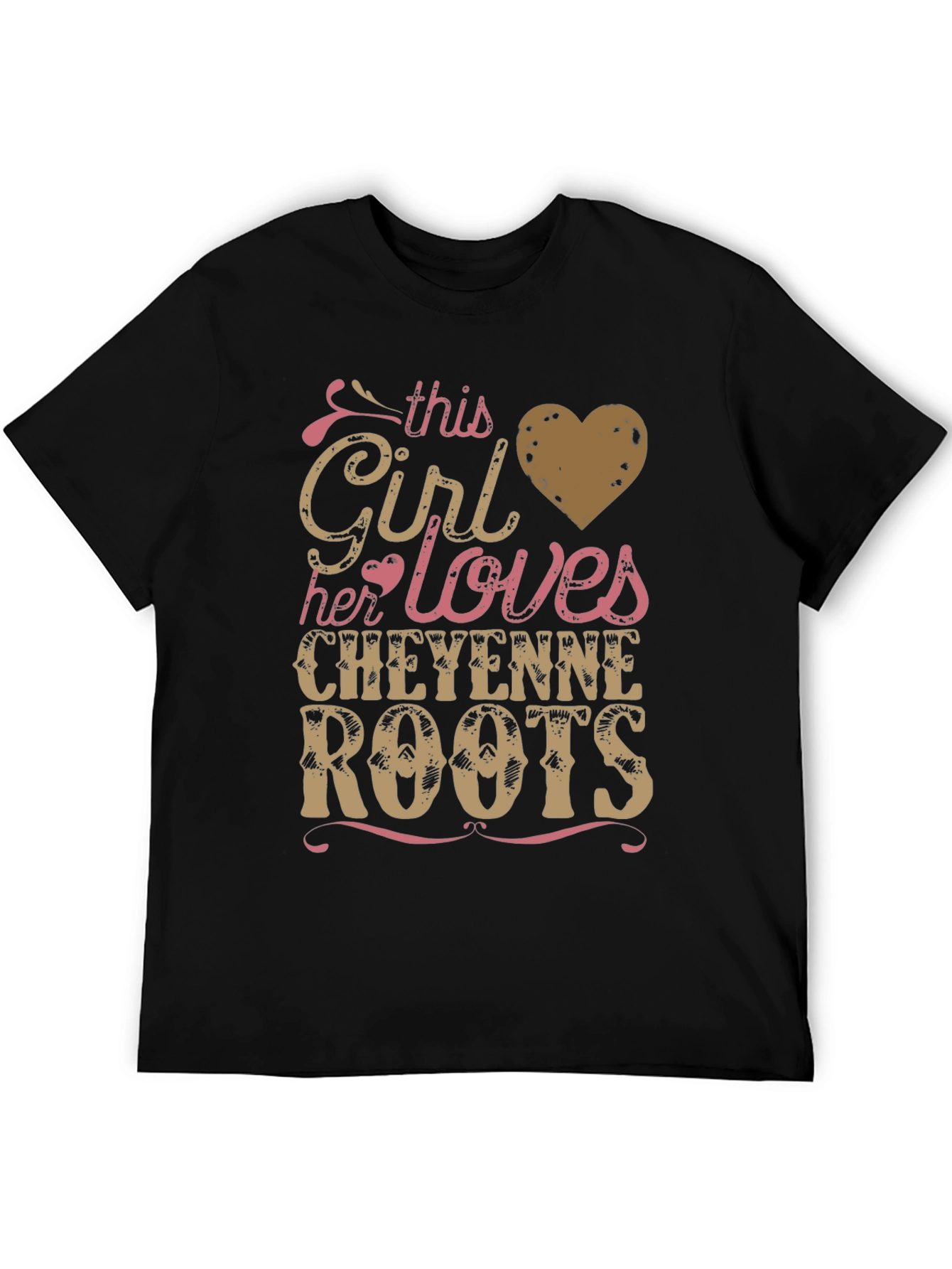 Cheyenne Roots Graphic Tee - Black Unisex Shirt