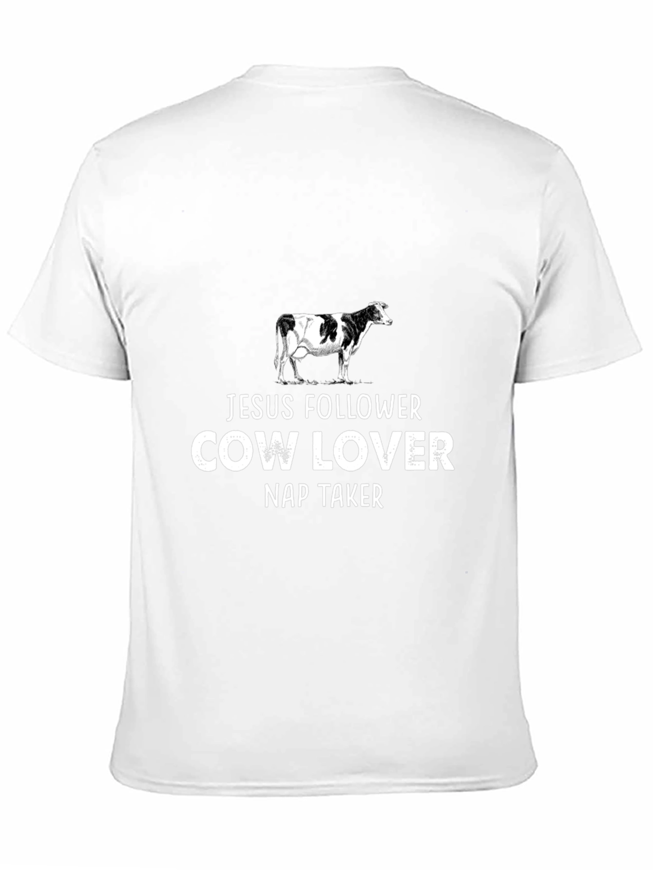 Jesus Follower Cow Lover Nap Taker Graphic Tee