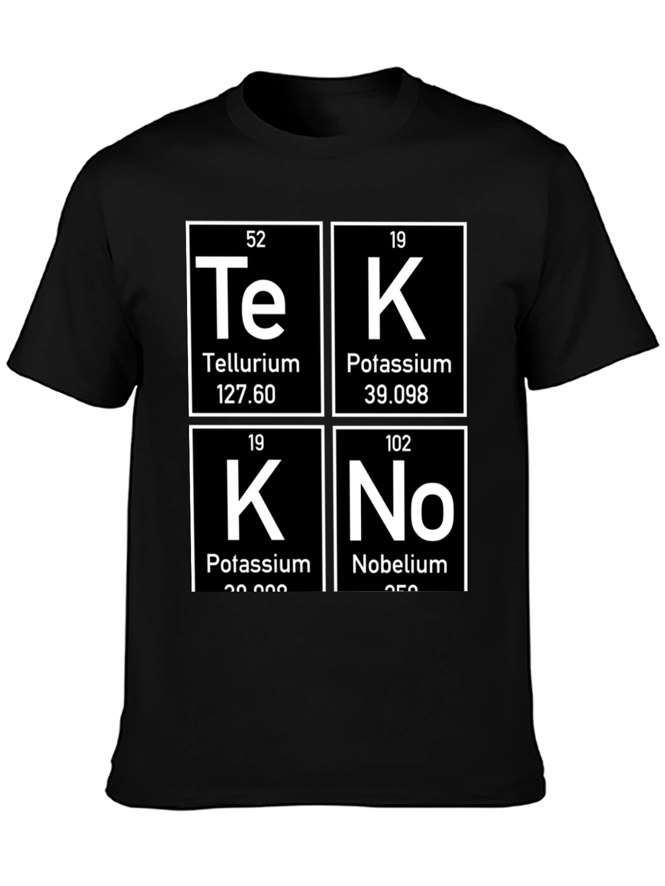 Tekno Chemistry Elements Graphic T-Shirt