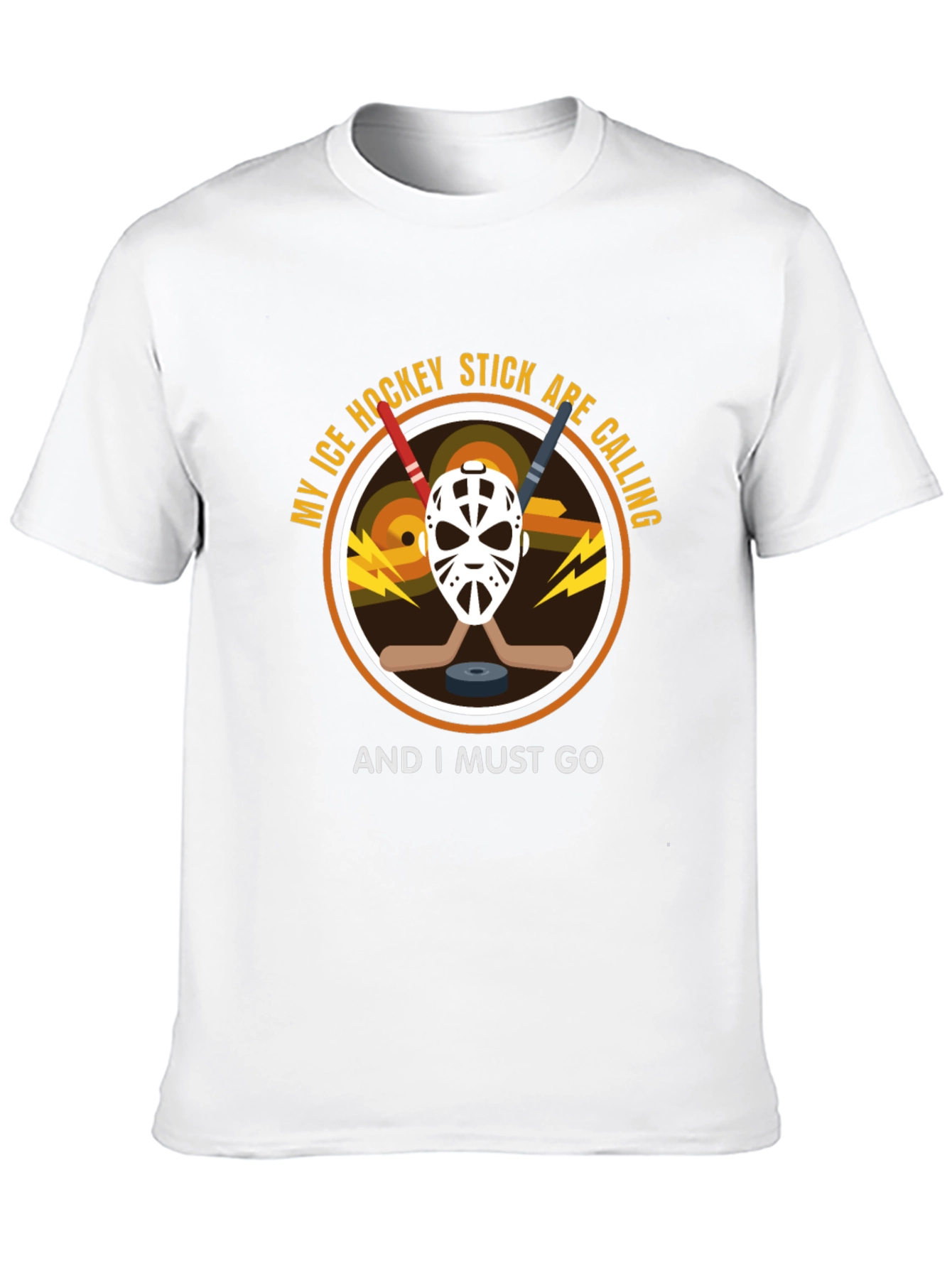 Ice Hockey T-Shirt - Sticks Are Calling Tee