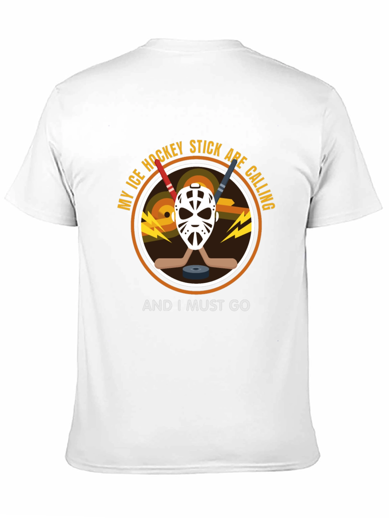 Ice Hockey T-Shirt - Sticks Are Calling Tee