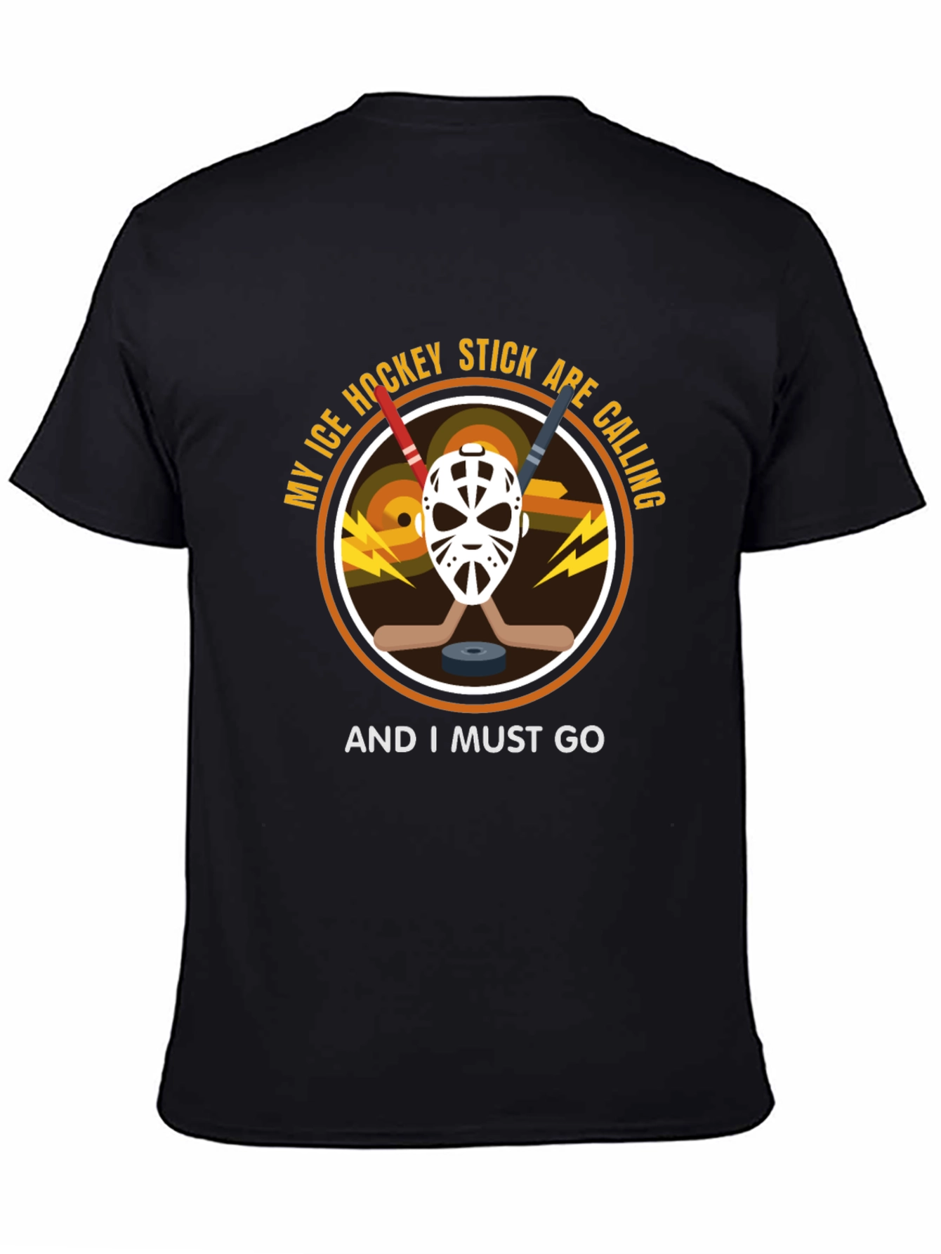 Ice Hockey T-Shirt - Sticks Are Calling Tee