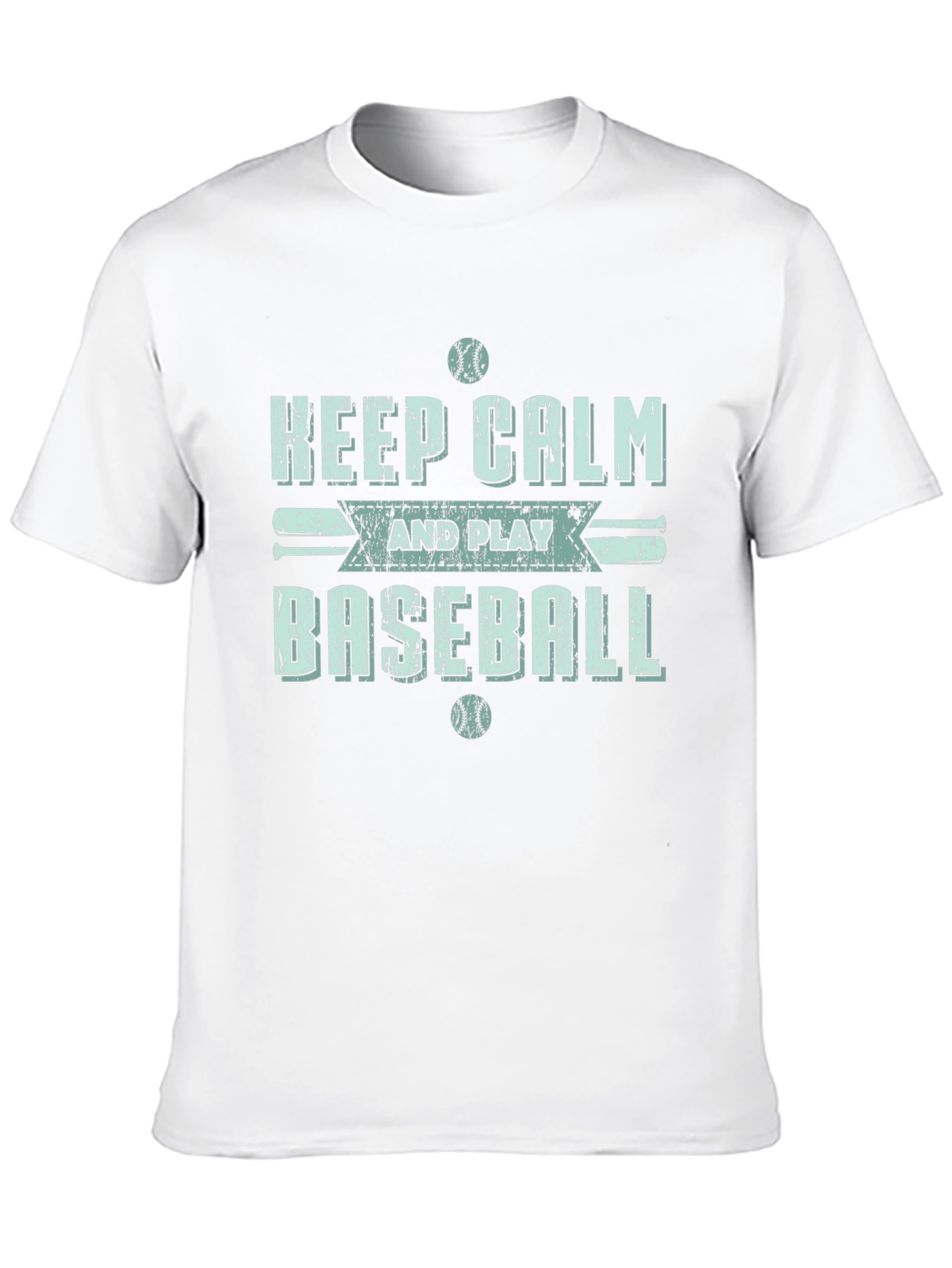 Keep Calm & Play Baseball T-Shirt