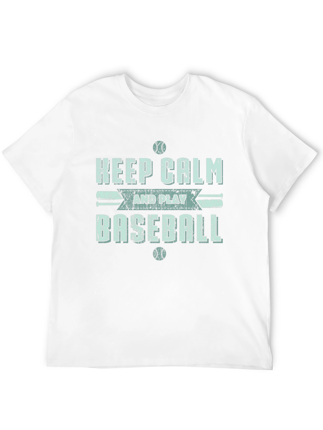 Keep Calm & Play Baseball T-Shirt