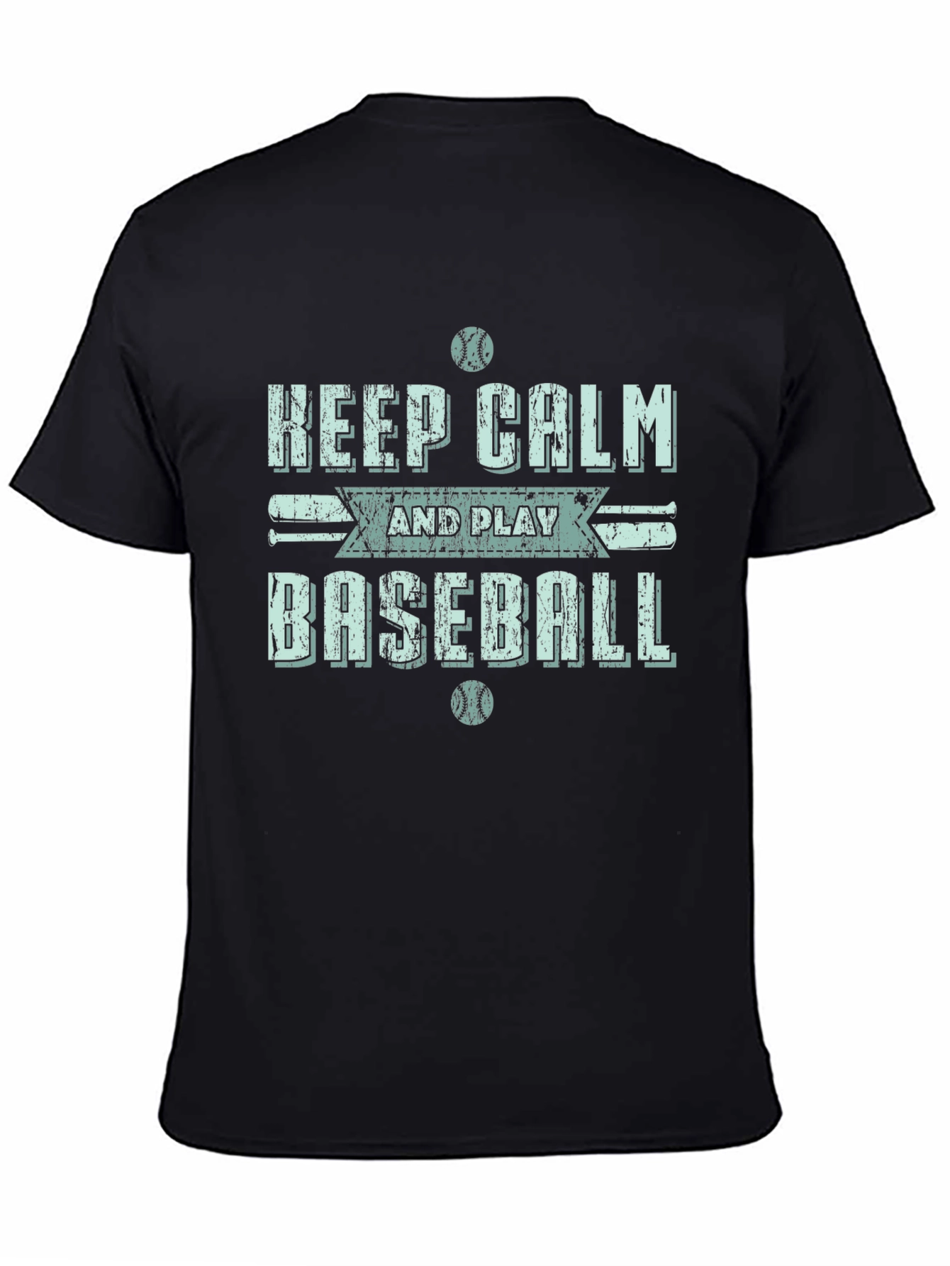 Keep Calm & Play Baseball T-Shirt
