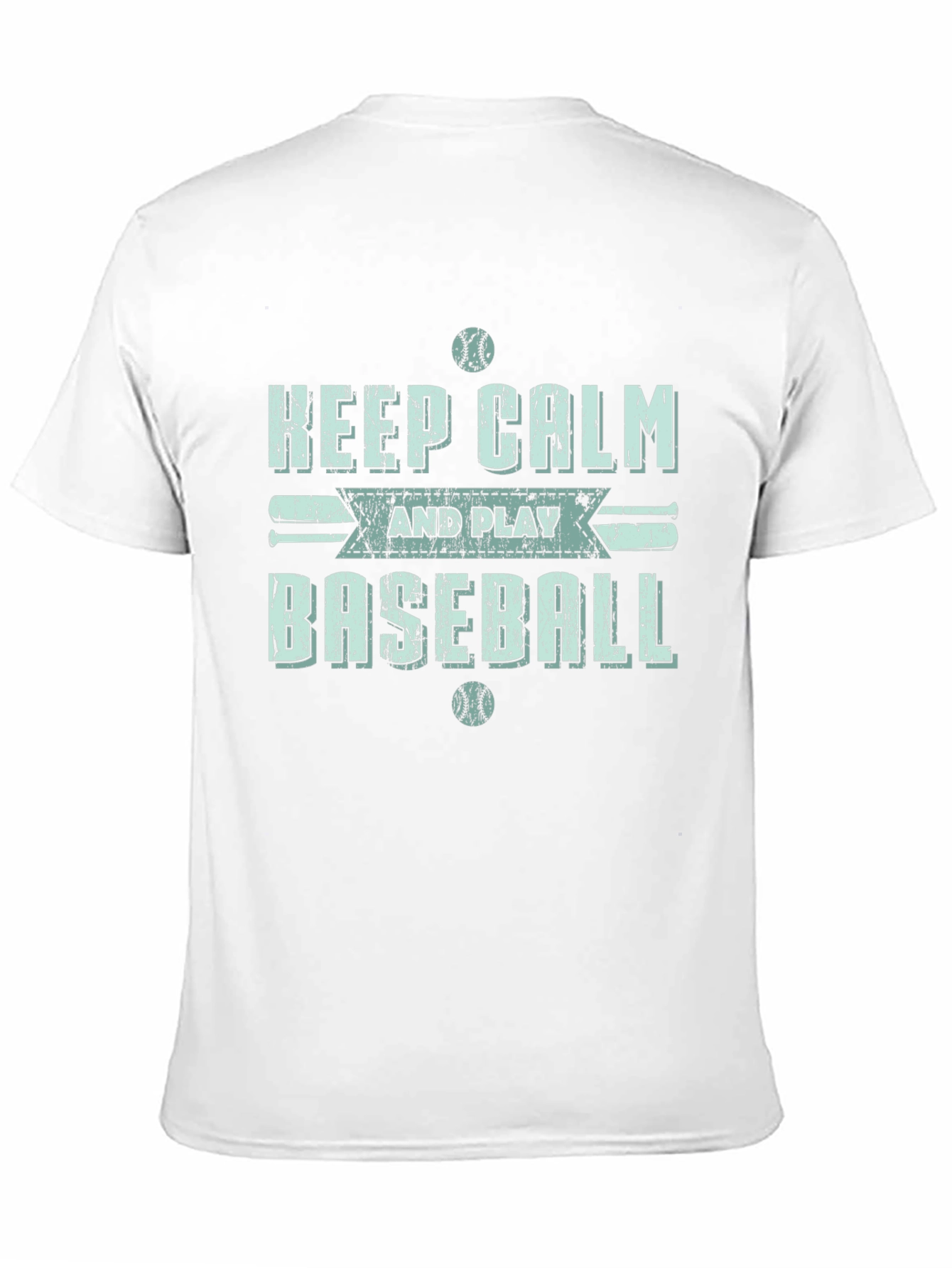 Keep Calm & Play Baseball T-Shirt