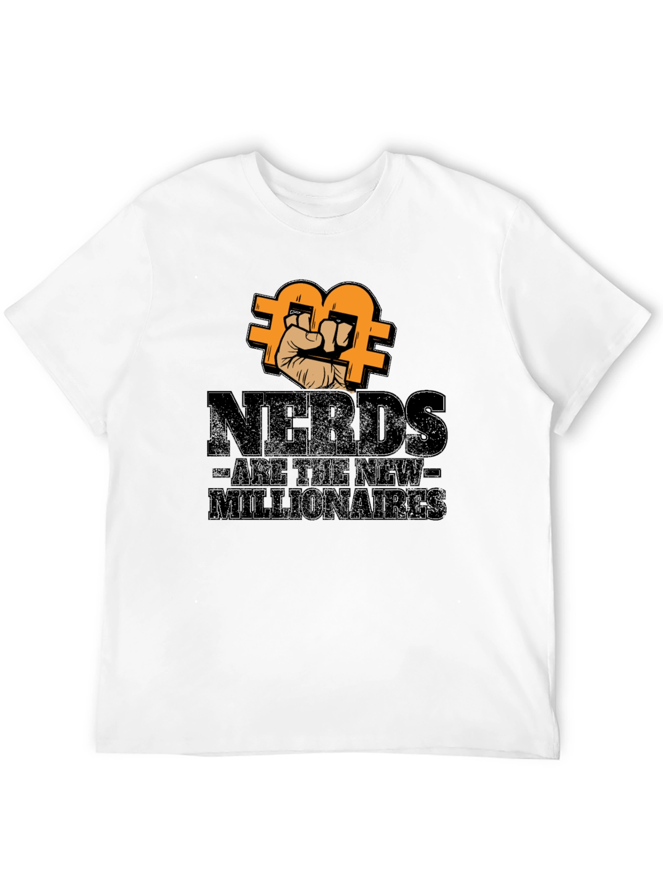 Nerds Are The New Millionaires Bitcoin T-Shirt