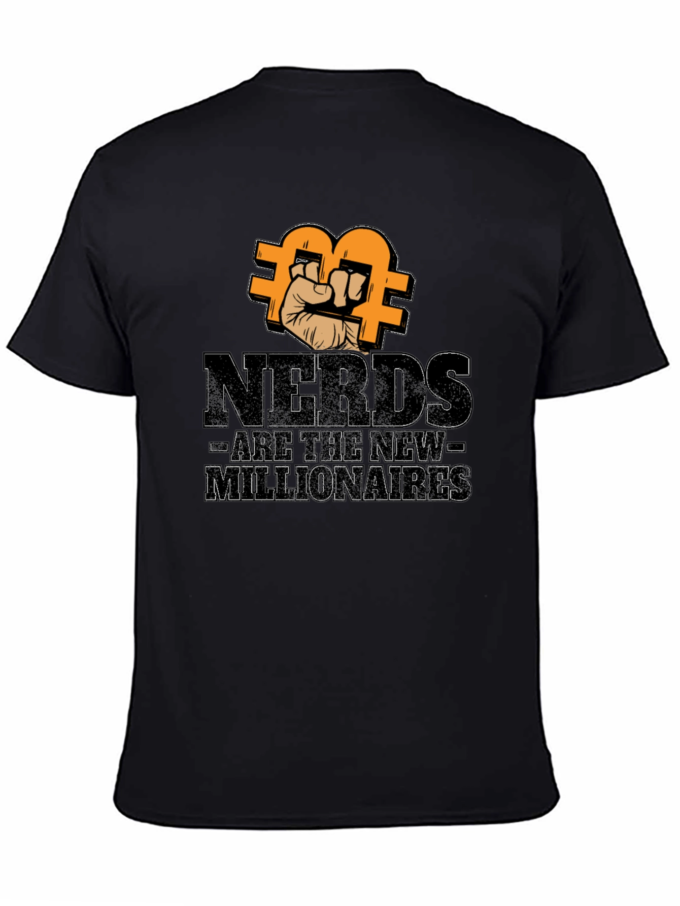 Nerds Are The New Millionaires Bitcoin T-Shirt