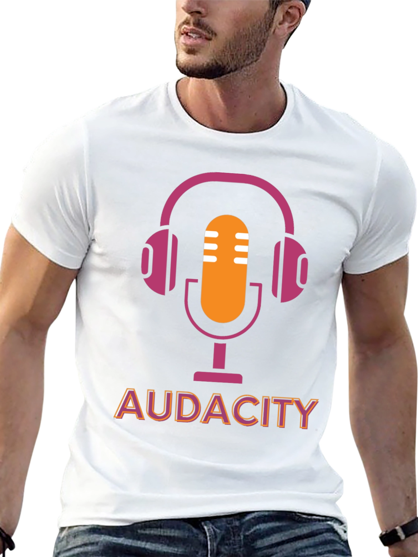Audacity Podcast T-Shirt - Stylish & Comfortable