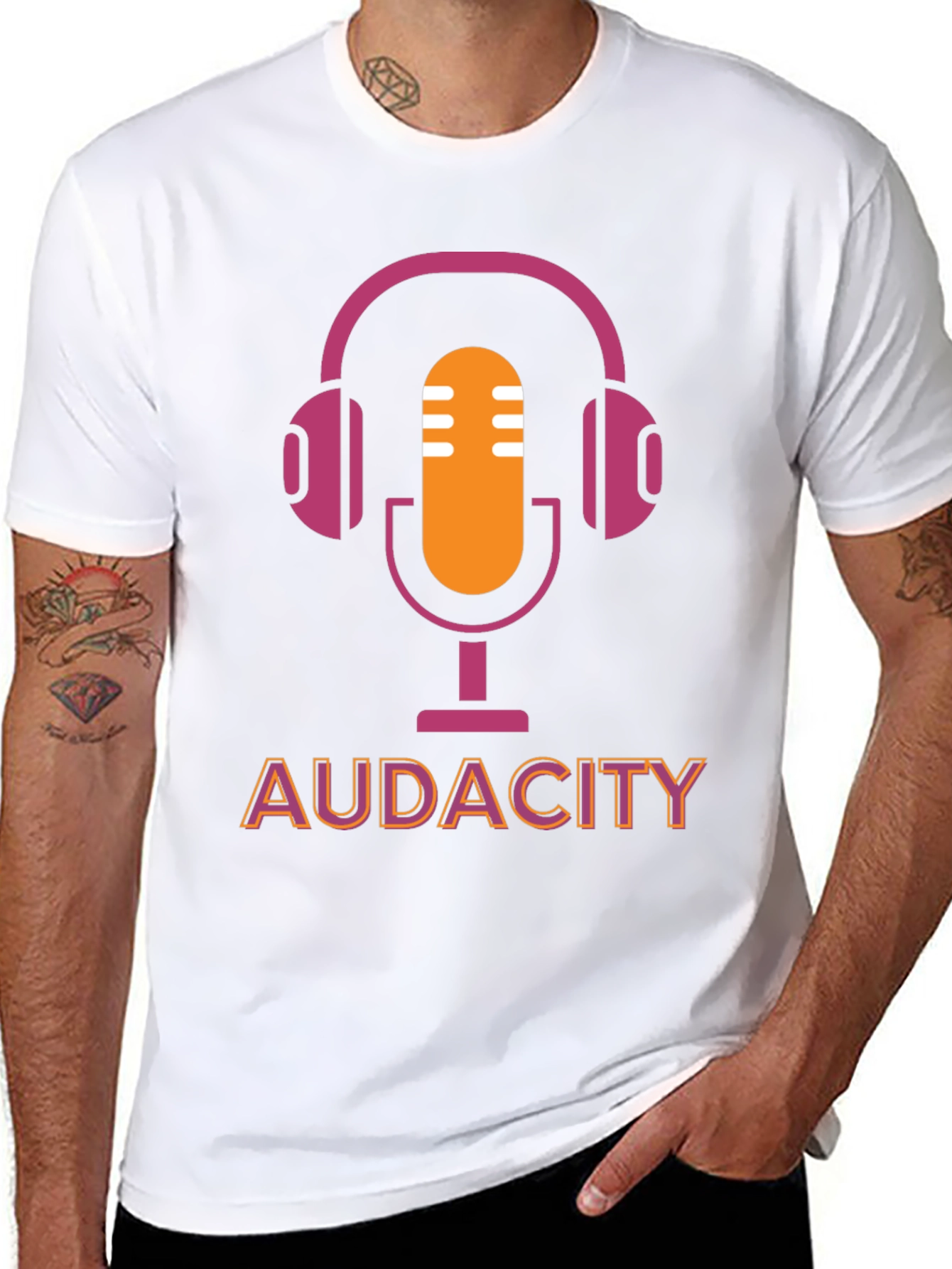 Audacity Podcast T-Shirt - Stylish & Comfortable
