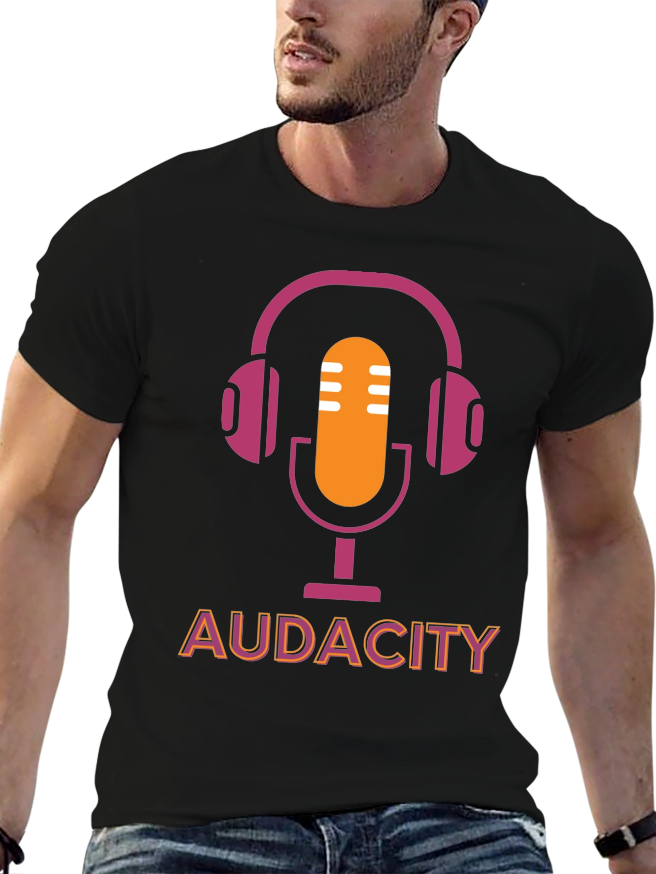 Audacity Podcast T-Shirt - Stylish & Comfortable