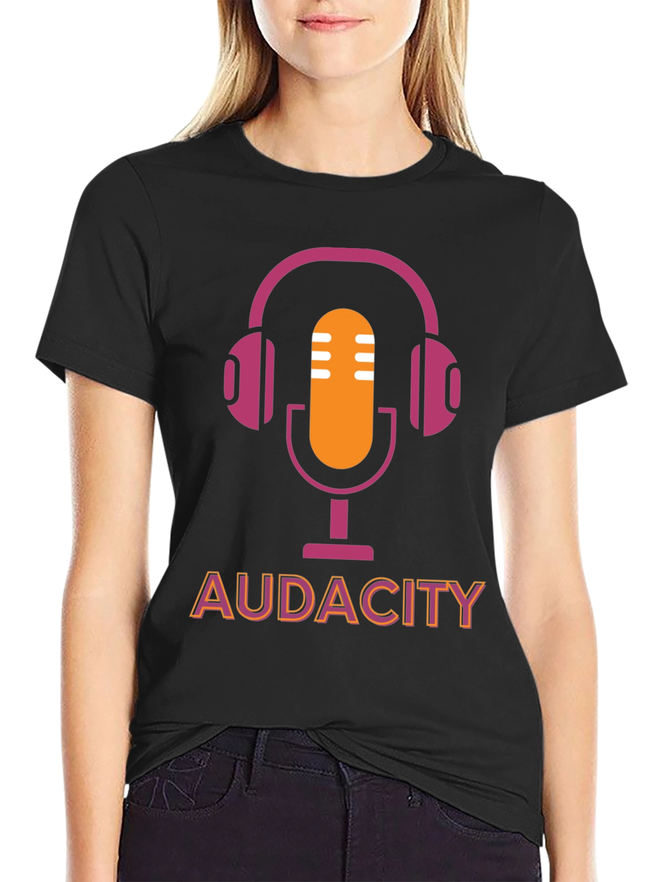 Audacity Podcast T-Shirt - Stylish & Comfortable
