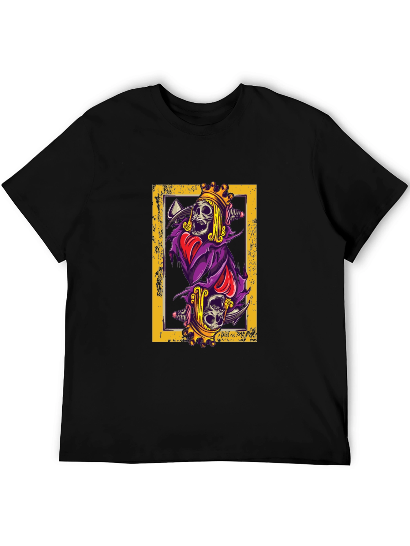 King of Death Graphic Print Tee