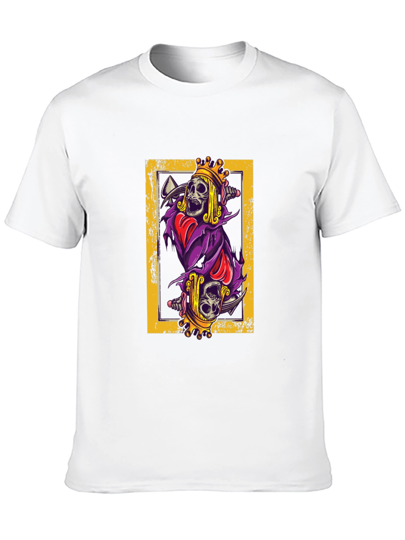 King of Death Graphic Print Tee