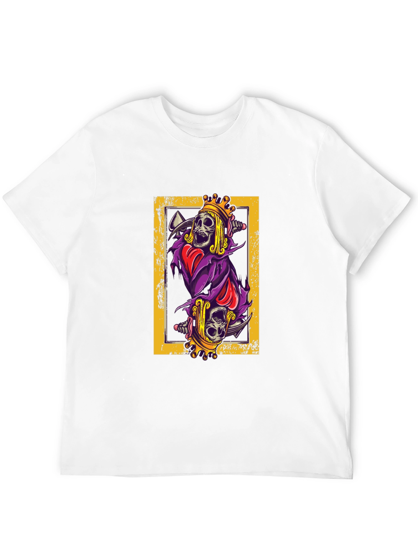 King of Death Graphic Print Tee