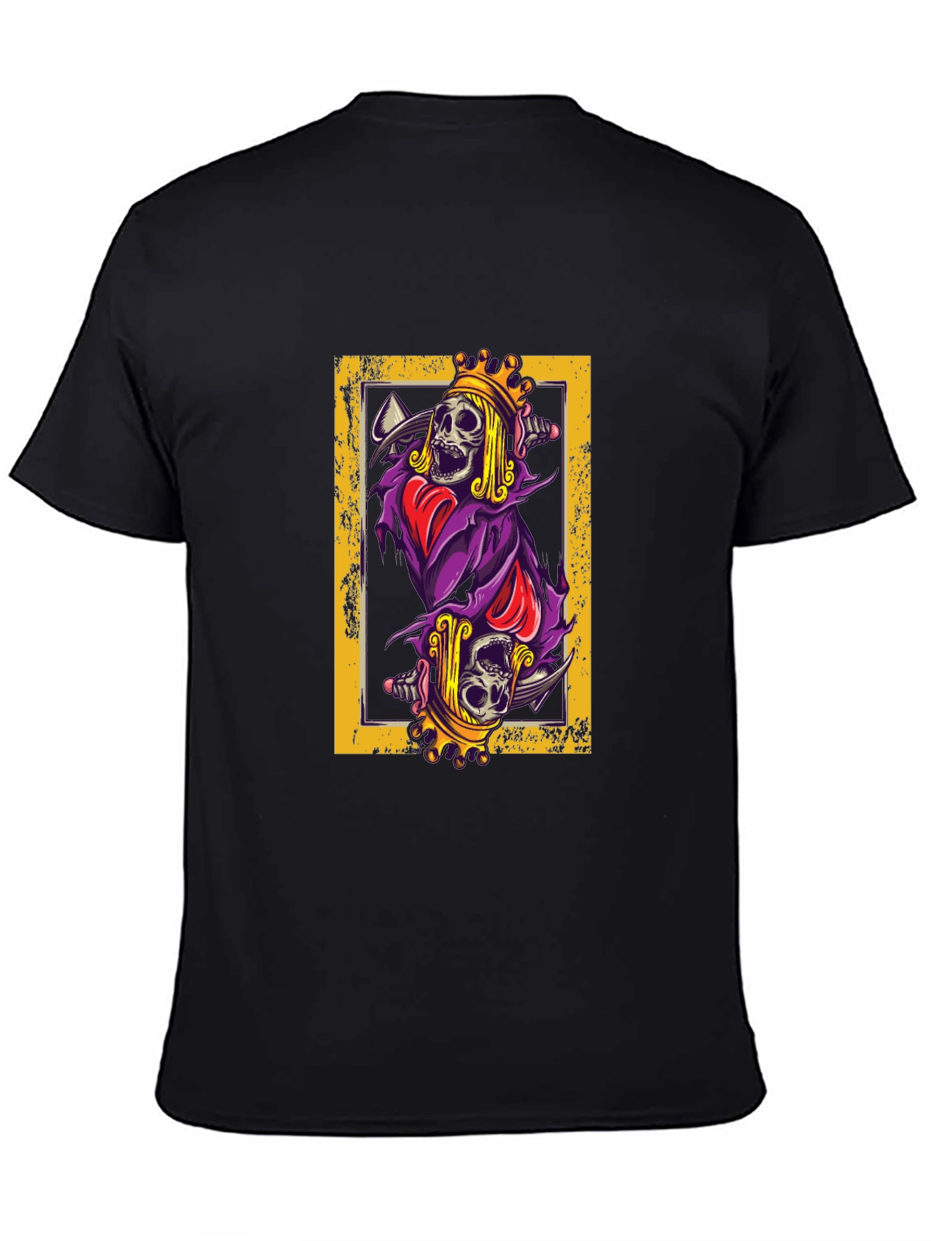 King of Death Graphic Print Tee