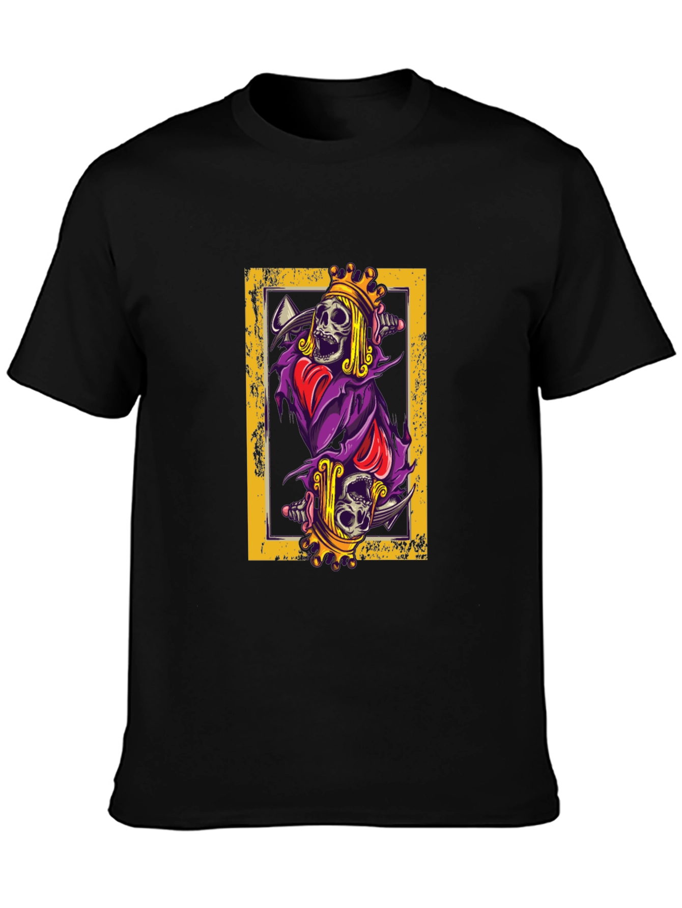 King of Death Graphic Print Tee