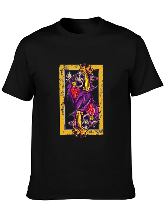 King of Death Graphic Print Tee