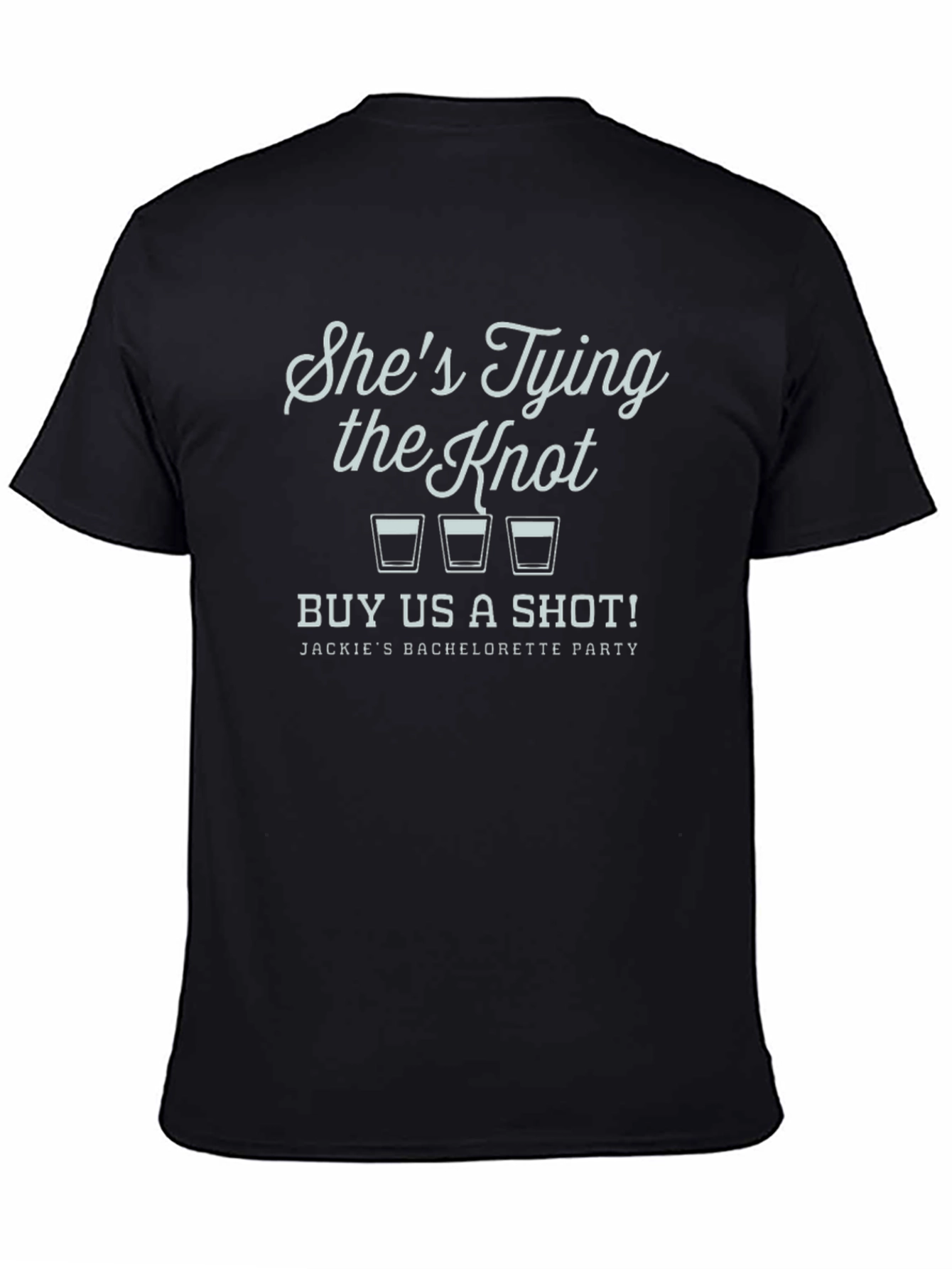 Bachelorette Party Shes Tying the Knot T-Shirt