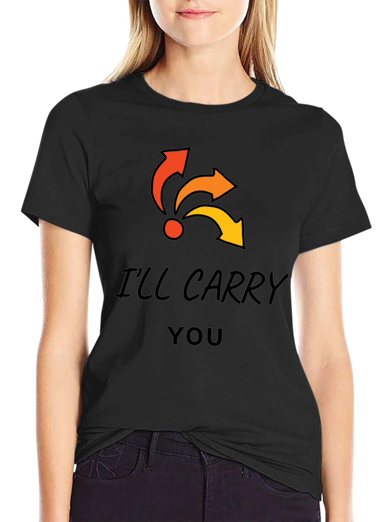 Ill Carry You T-Shirt - Funny Gaming Tee