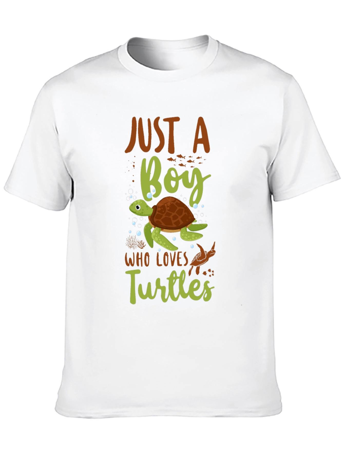 Just a Boy Who Loves Turtles T-Shirt