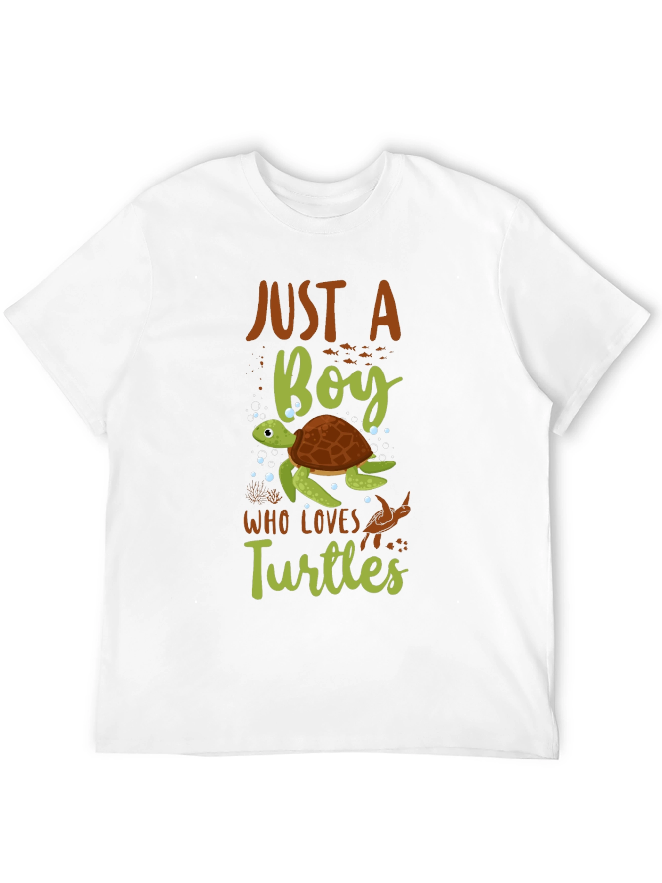 Just a Boy Who Loves Turtles T-Shirt