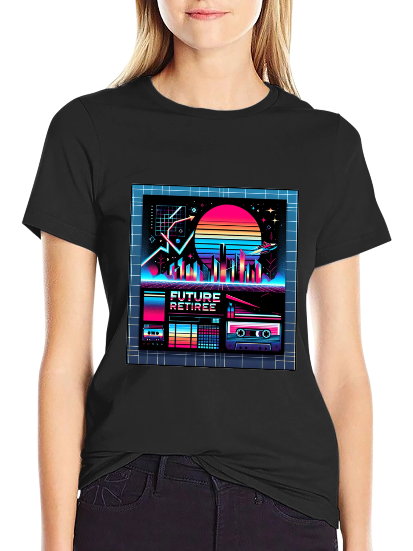 Future Retiree Retro T-Shirt
