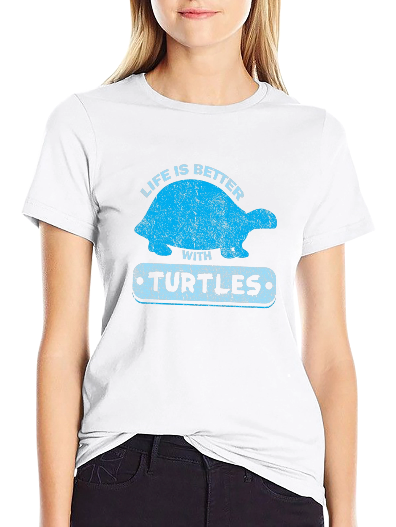 Life is Better with Turtles Graphic Tee