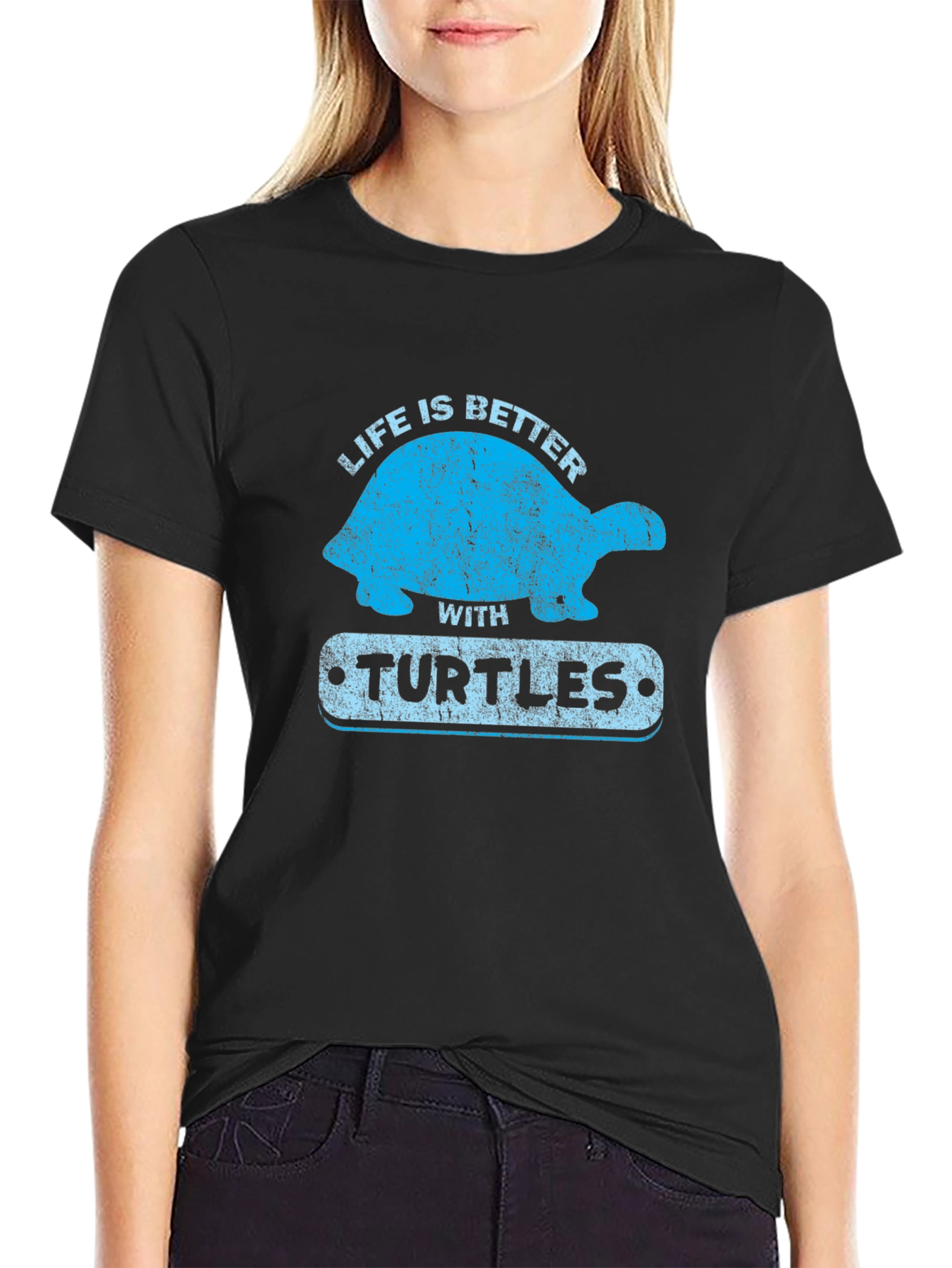 Life is Better with Turtles Graphic Tee