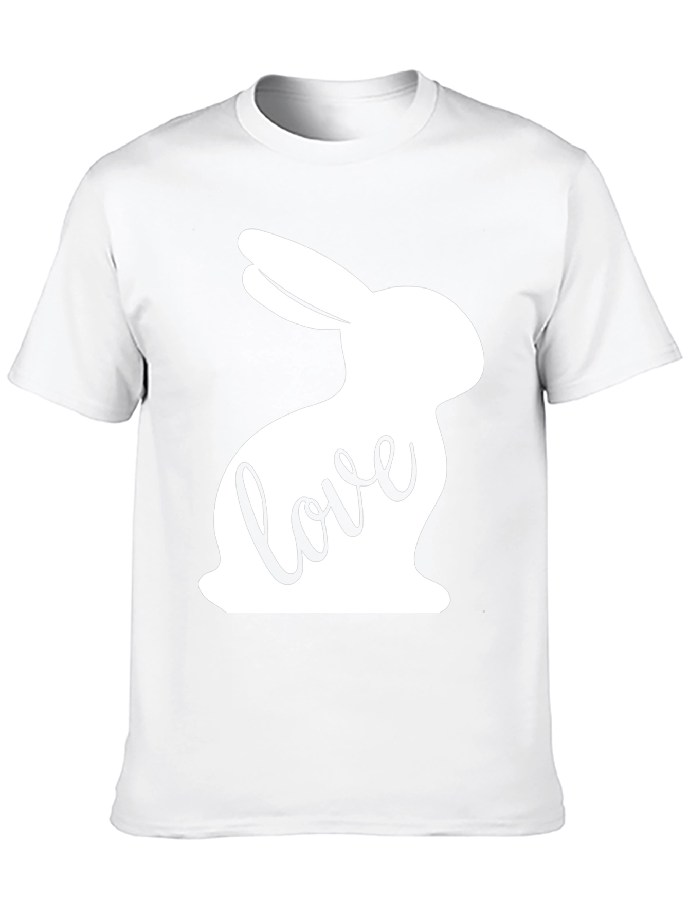 Love Bunny Easter T-Shirt - Black