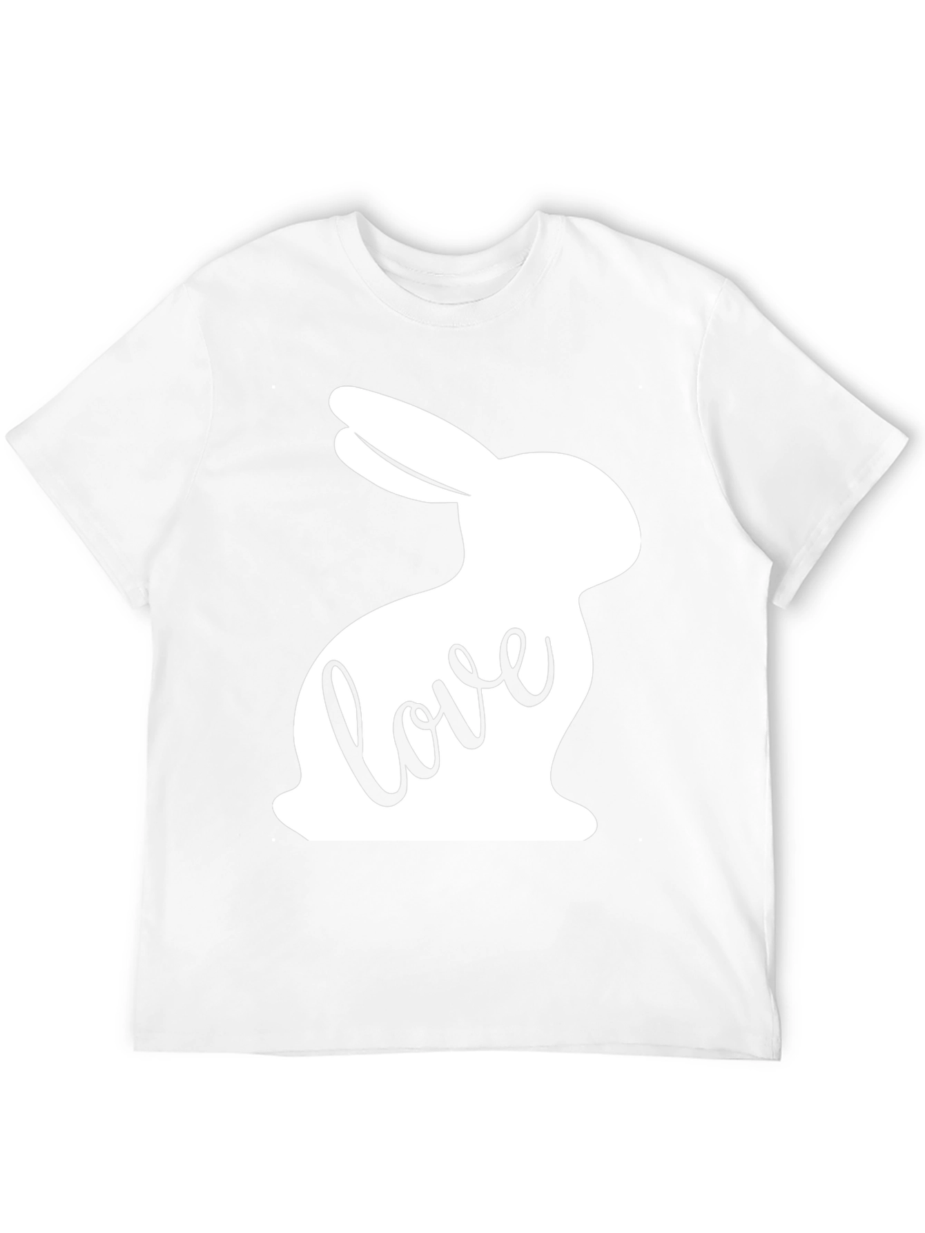 Love Bunny Easter T-Shirt - Black