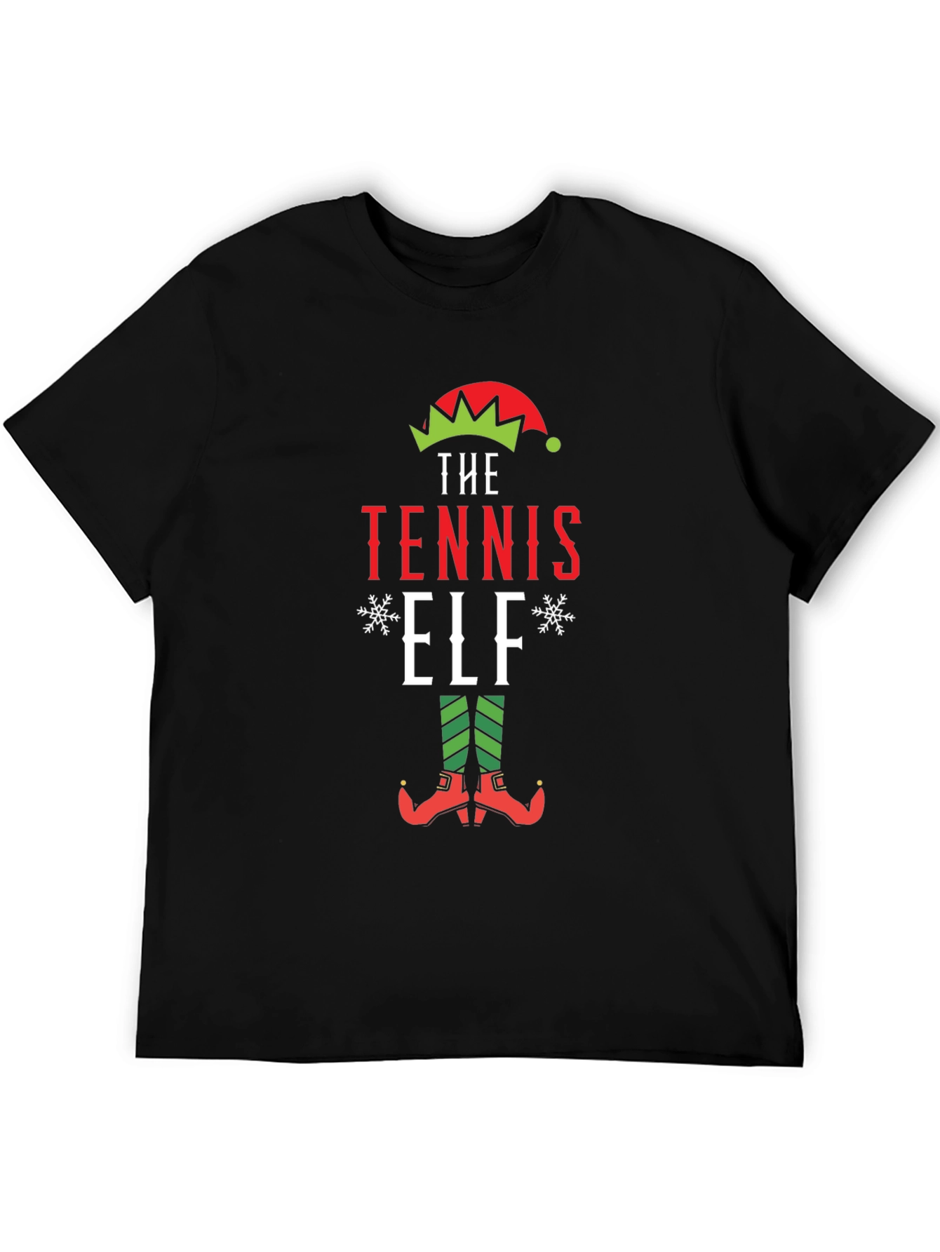 Tennis Elf Holiday T-Shirt