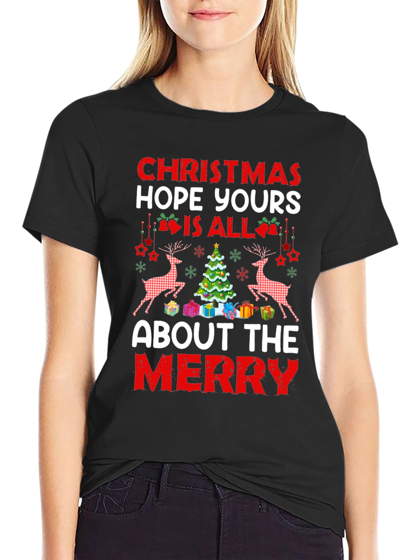 Christmas Hope Yours Is All About The Merry T-Shirt
